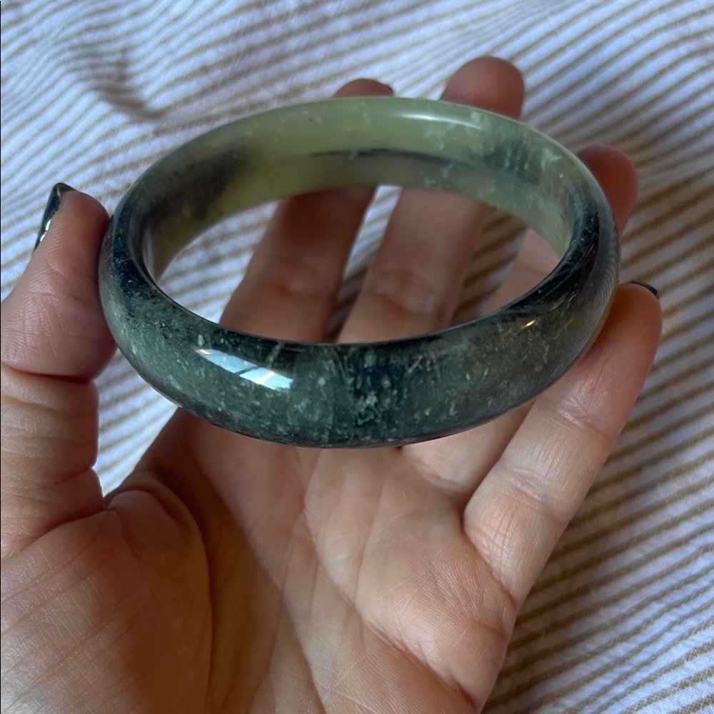 Jade Bangle - image 1
